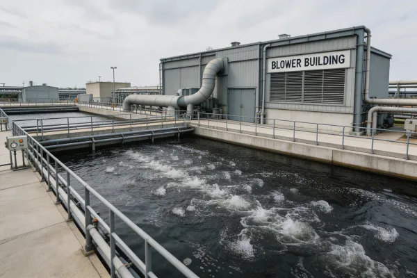 Wastewater treatment blowers
