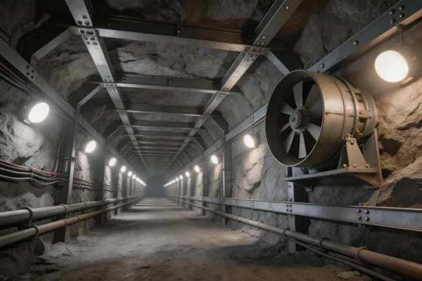 Mine ventilation system